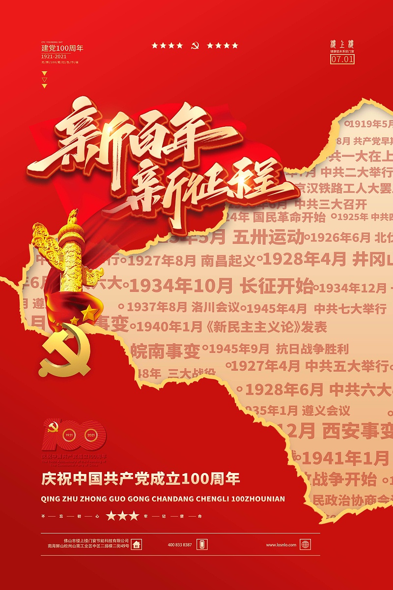 樓上樓|不忘初心,砥礪前行,慶祝建黨100周年！