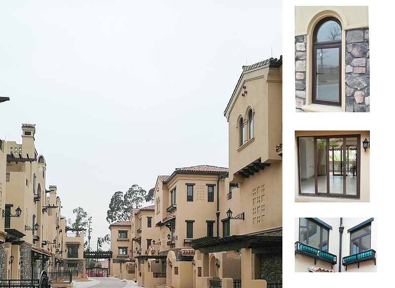 樓上樓門窗-清遠(yuǎn)美林湖別墅門窗工程